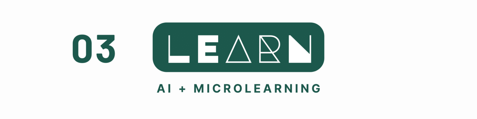Learn: AI + Microlearning Modules Header